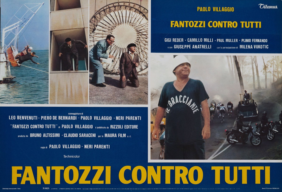 Lobby Card 5 for the film Fantozzi Against the Wind (1980)