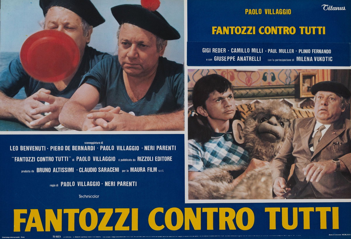 Fotobusta 6 per il film Fantozzi contro tutti (1980)