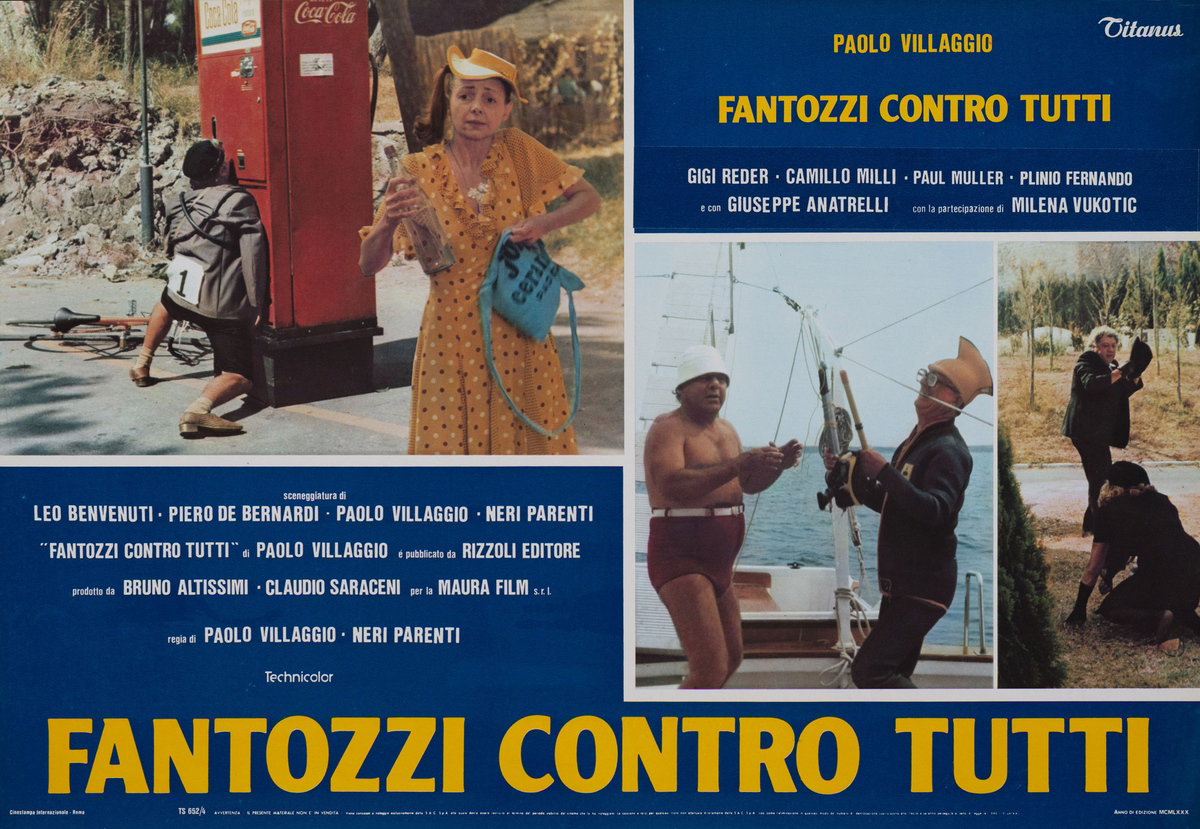 Lobby Card 7 for the film Fantozzi Against the Wind (1980)