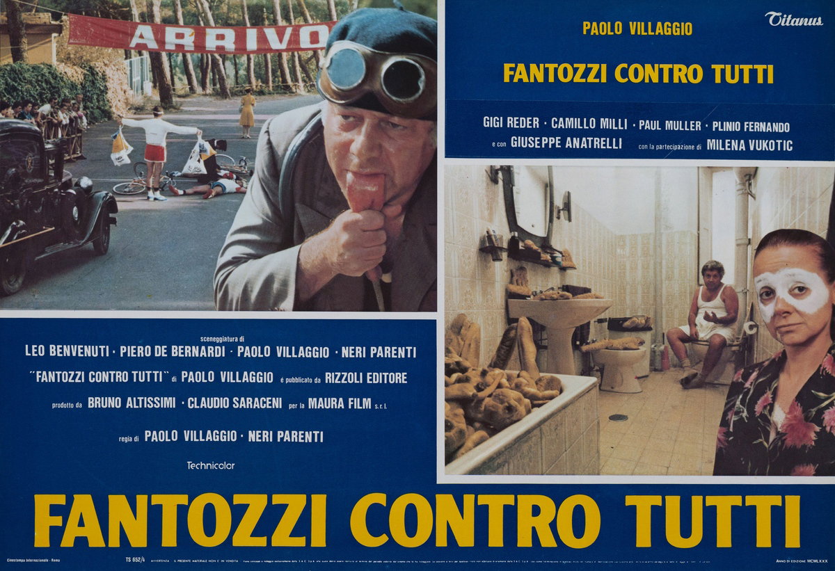 Lobby Card 3 for the film Fantozzi Against the Wind (1980)