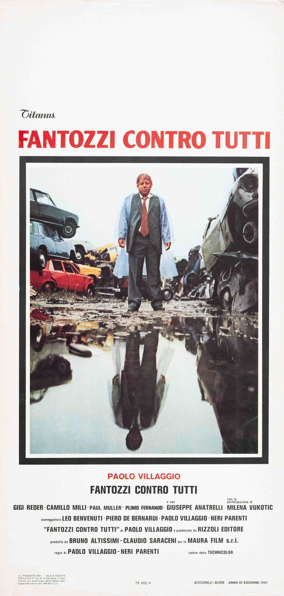 Fantozzi contro tutti - Locandina 1