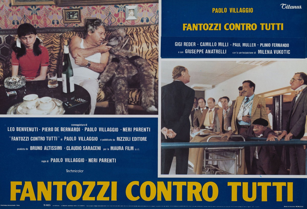 Fotobusta 2 per il film Fantozzi contro tutti (1980)