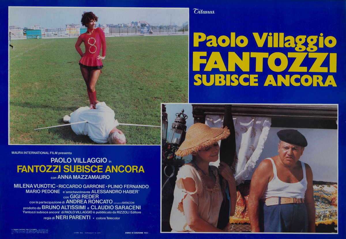 Fotobusta 3 per il film Fantozzi subisce ancora (1983)