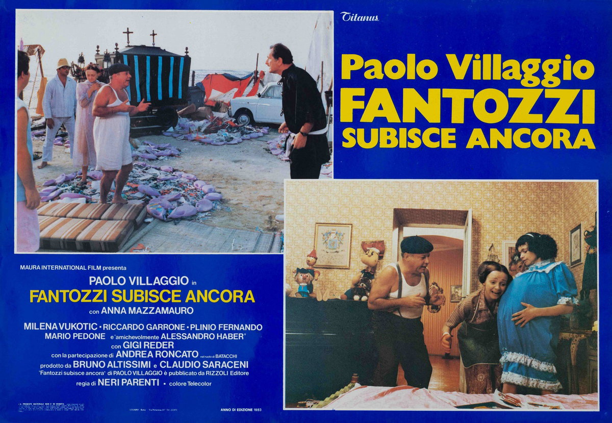 Fotobusta 5 per il film Fantozzi subisce ancora (1983)