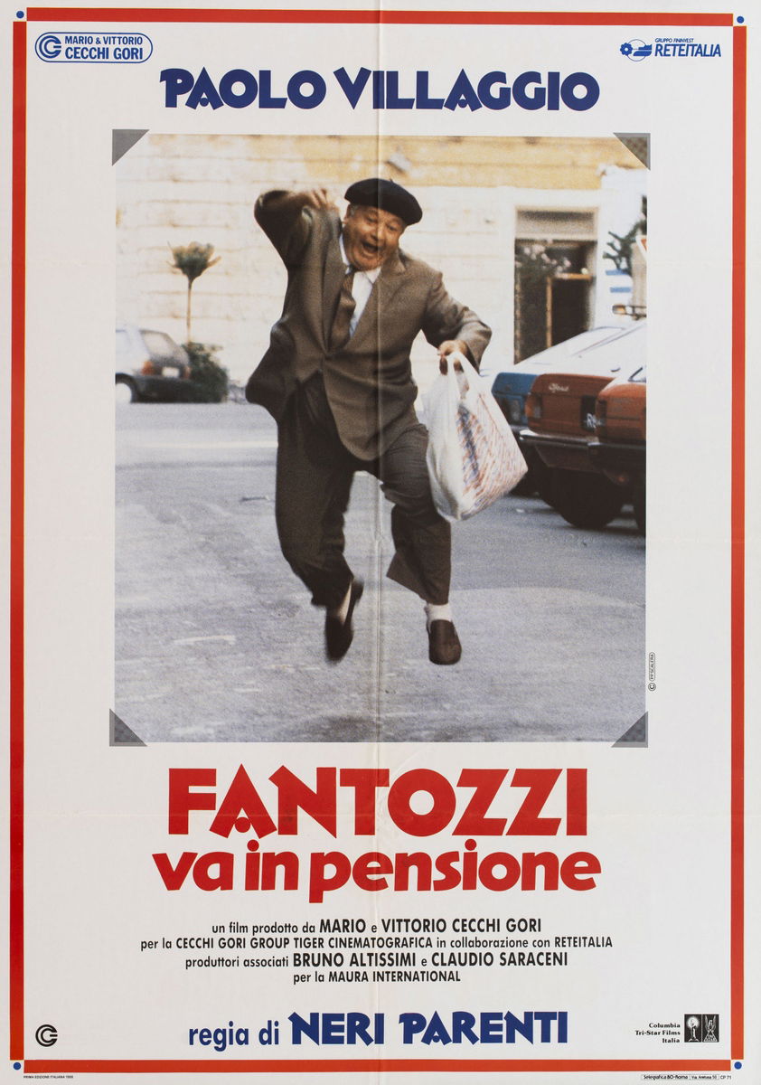 Fantozzi va in pensione - Manifesto 1