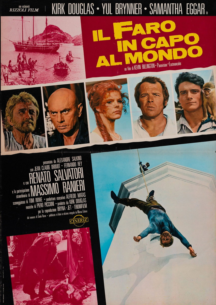 Manifesto 2 per il film Il faro in capo al mondo (1971)