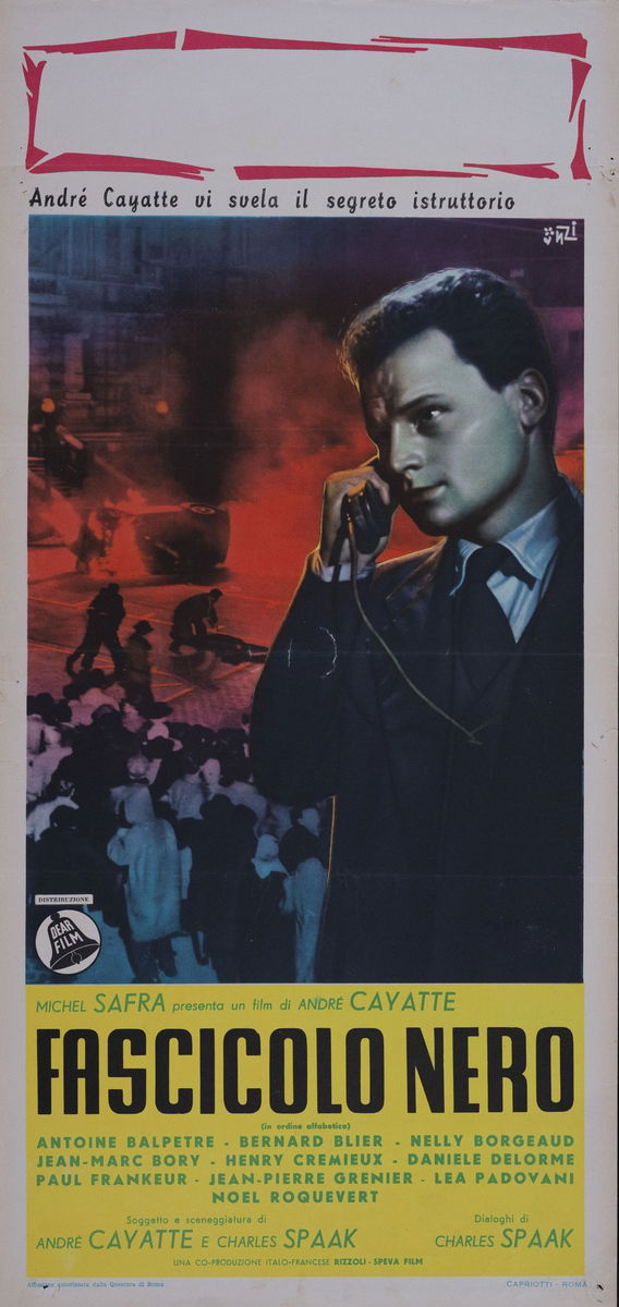 Fascicolo nero - Locandina 1