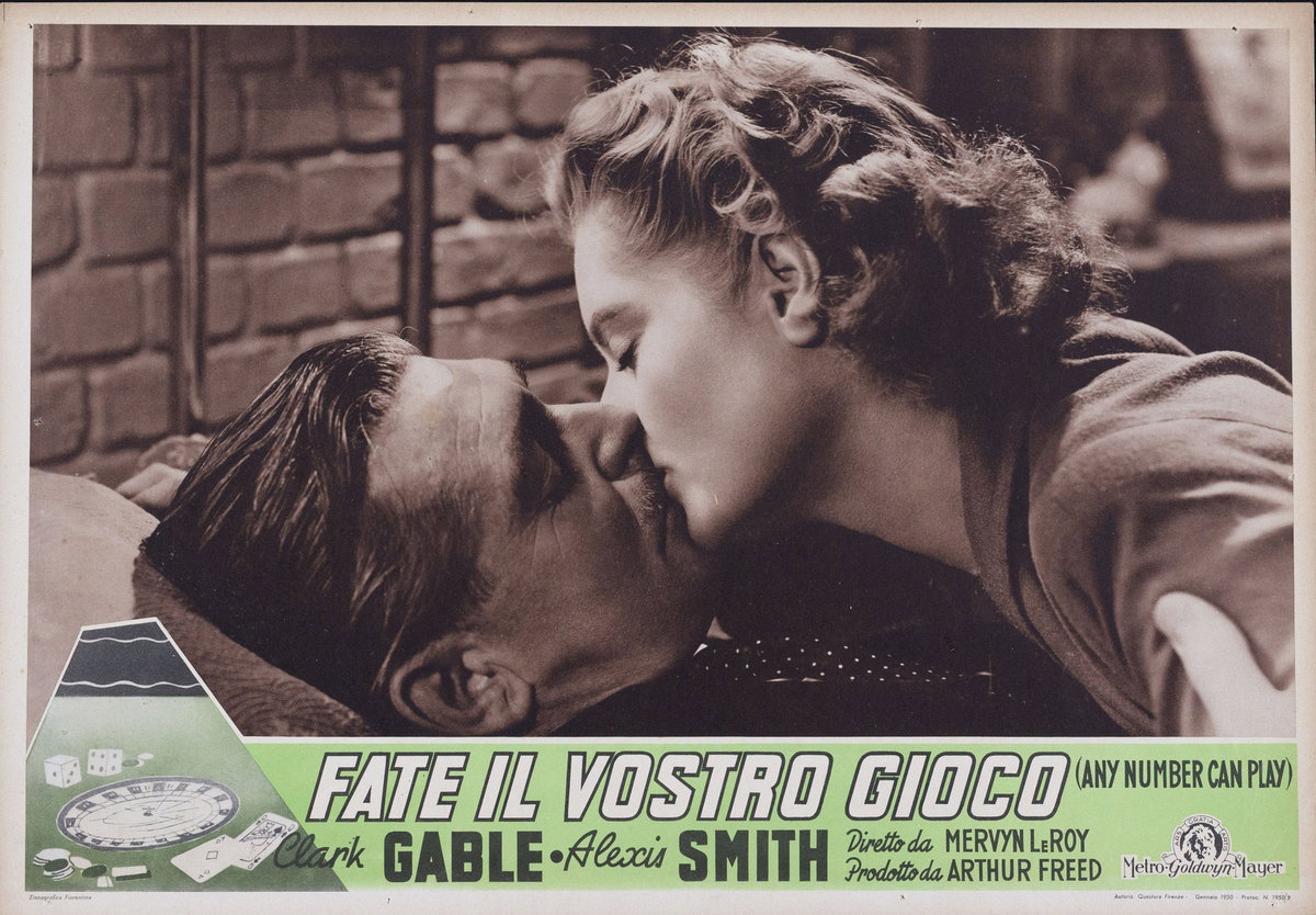 Lobby Card 2 for the film Any Number Can Play (1949)