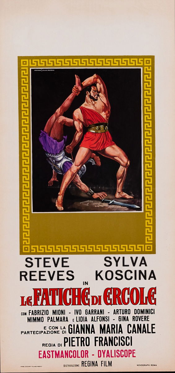 Le fatiche di Ercole - Locandina 1
