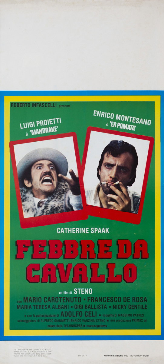 Locandina 2 per il film Febbre da cavallo (1976)