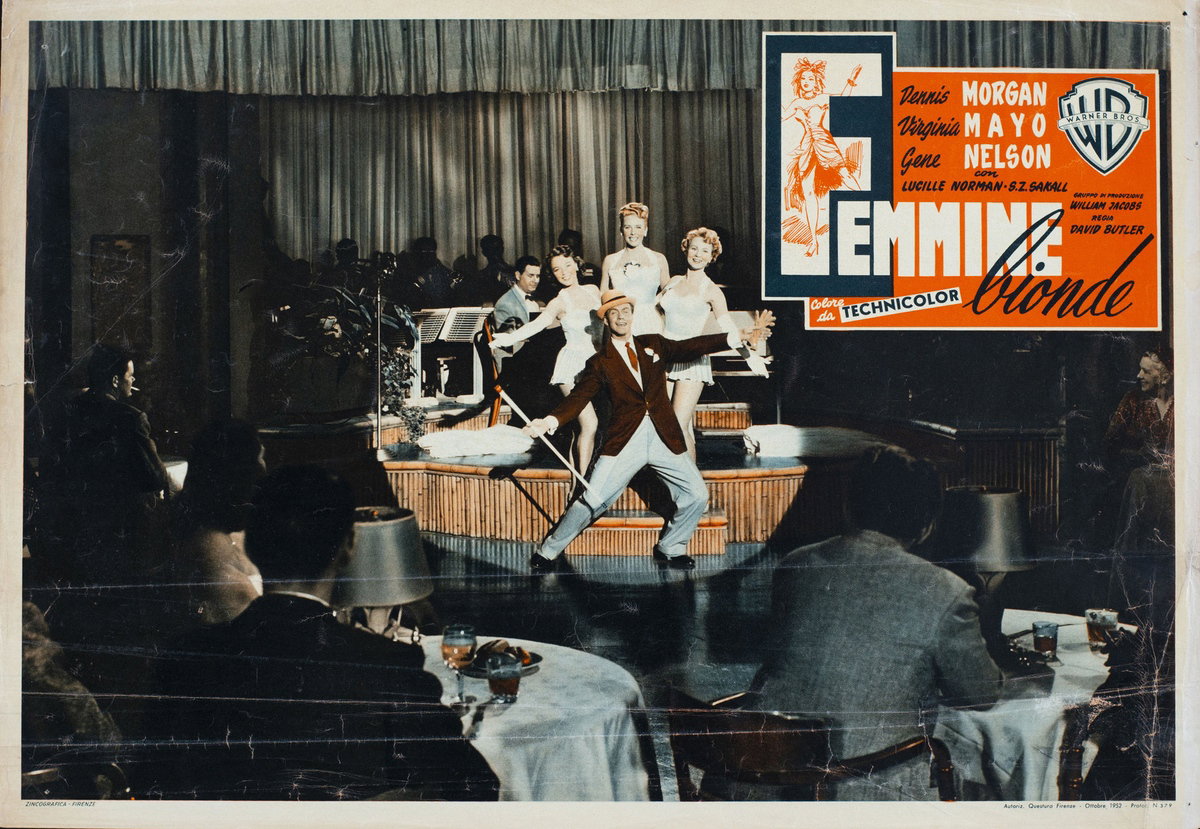 Fotobusta 2 per il film Femmine bionde (1951)