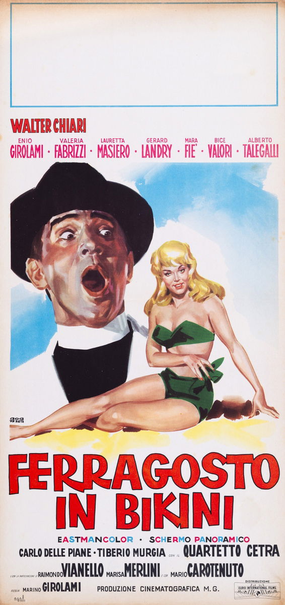 Ferragosto in bikini - Lobby Card 1