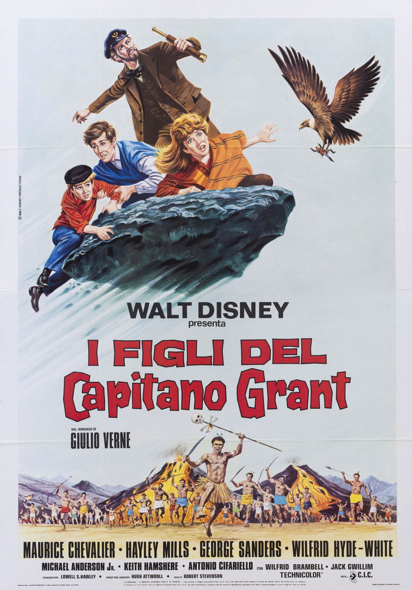 I figli del capitano Grant - Manifesto 1
