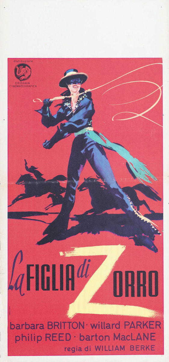 La figlia di Zorro - Locandina 1