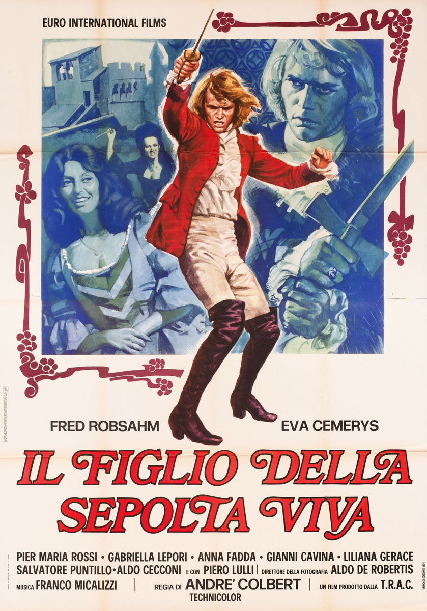 Il figlio della sepolta viva - Manifesto 1