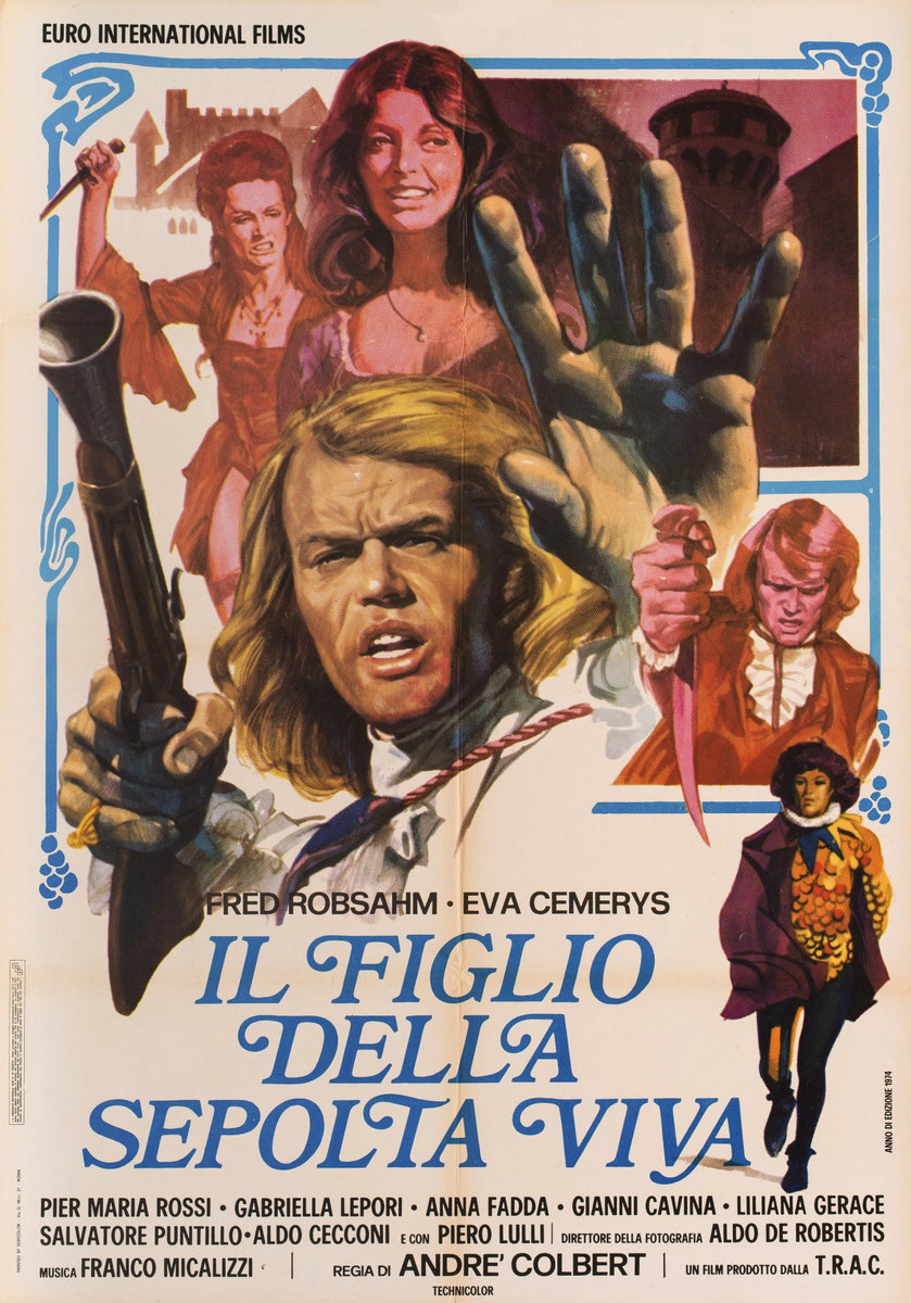 Poster 2 for the film The Son of the Buried Alive (1974)