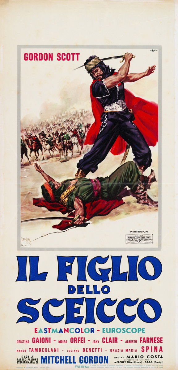 Il figlio dello sceicco - Locandina 1