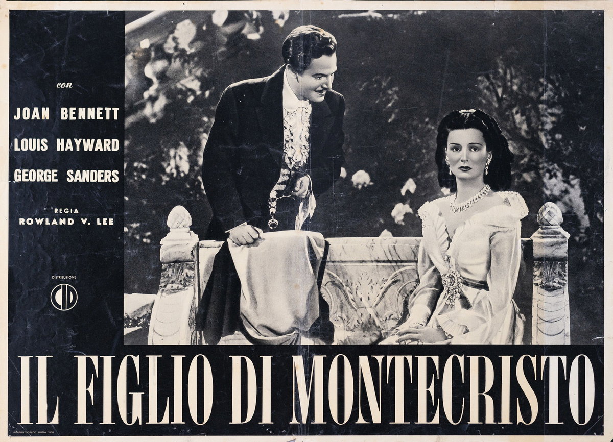 Fotobusta 2 per il film Il figlio di Montecristo (1940)