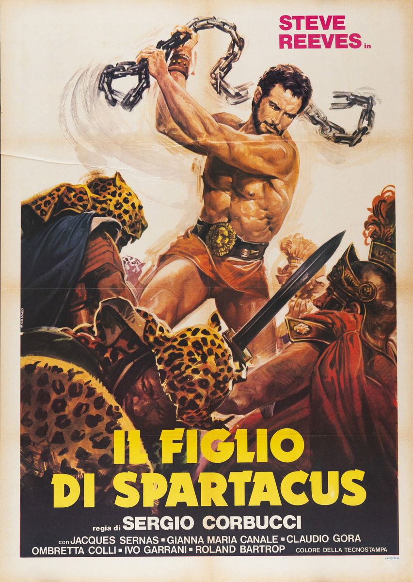 Il figlio di Spartacus - Manifesto 1