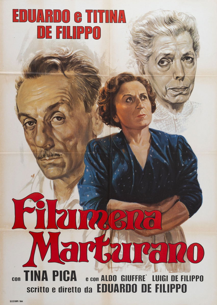 Filumena Marturano - Manifesto 1