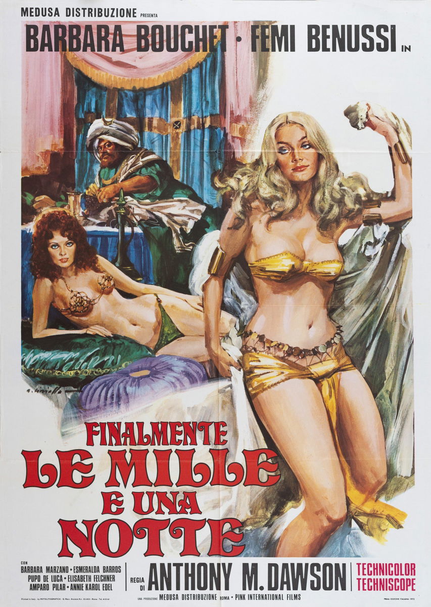 Finalmente le mille e una notte - Manifesto 1