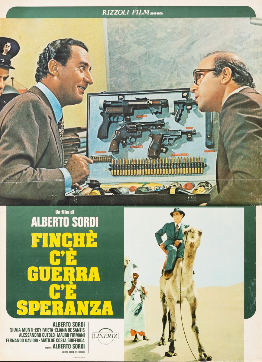 Finché c'è guerra c'è speranza - Manifesto 3