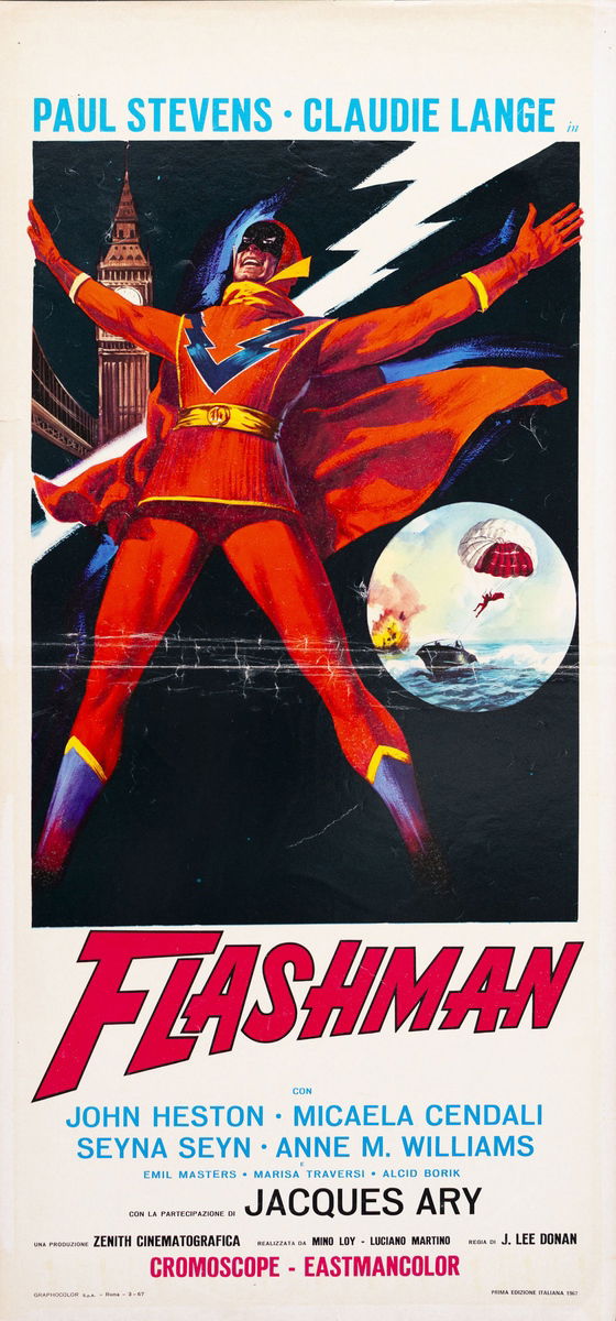 Flashman - Lobby Card 1