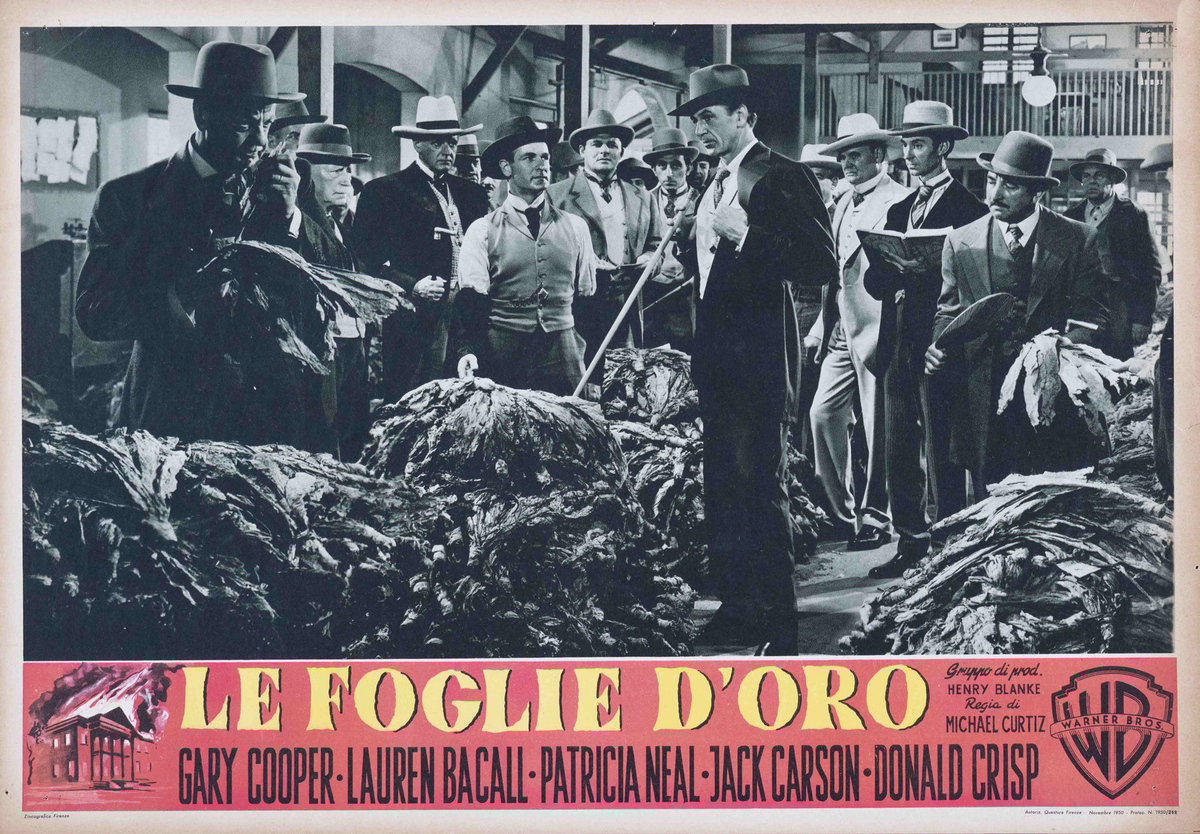 Fotobusta 2 per il film Le foglie d'oro (1950)