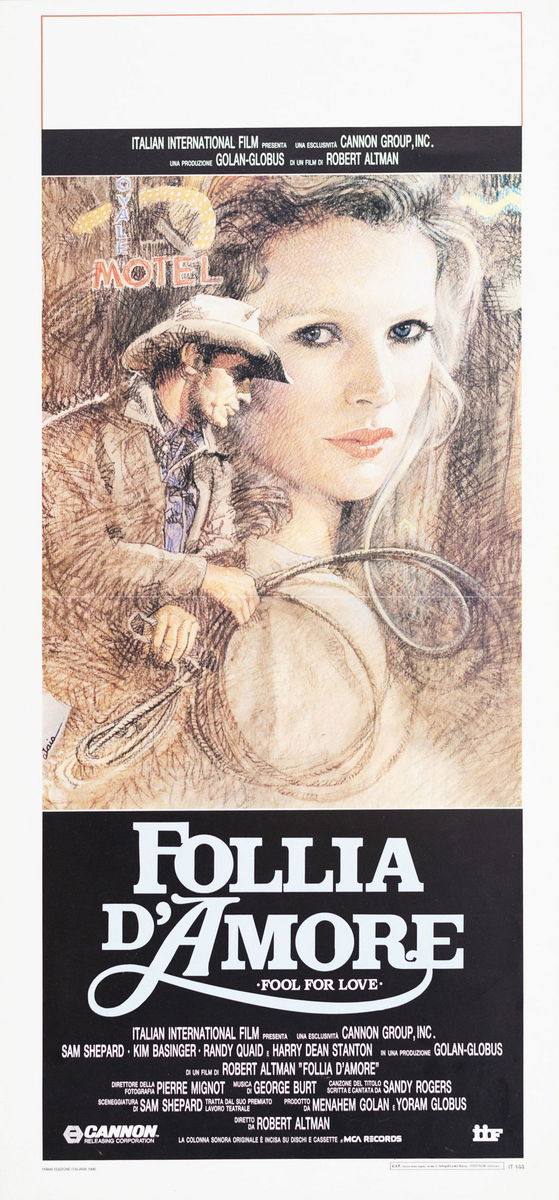 Fool for Love - Lobby Card 1