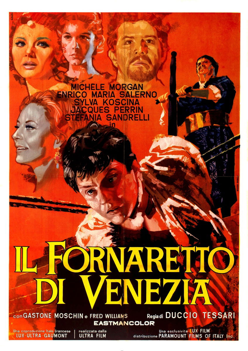 Il fornaretto di Venezia - Manifesto 1