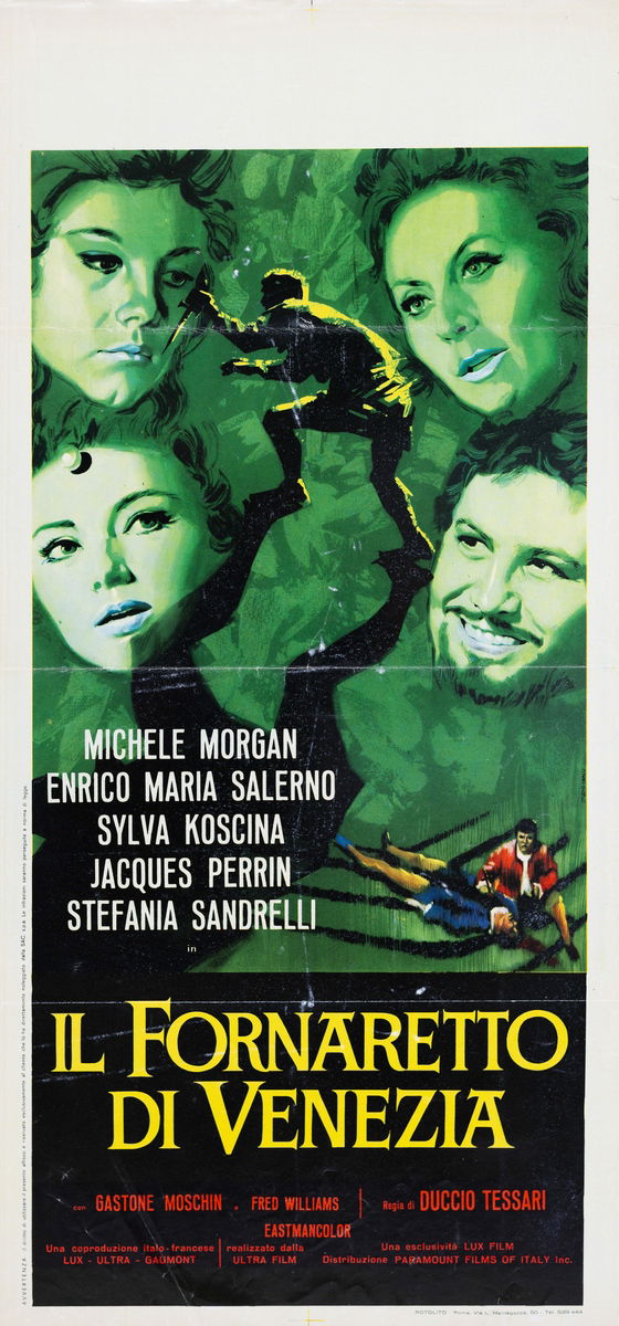 Il fornaretto di Venezia - Locandina 1