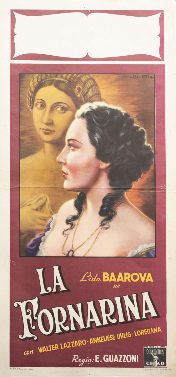 La fornarina - Lobby Card 1