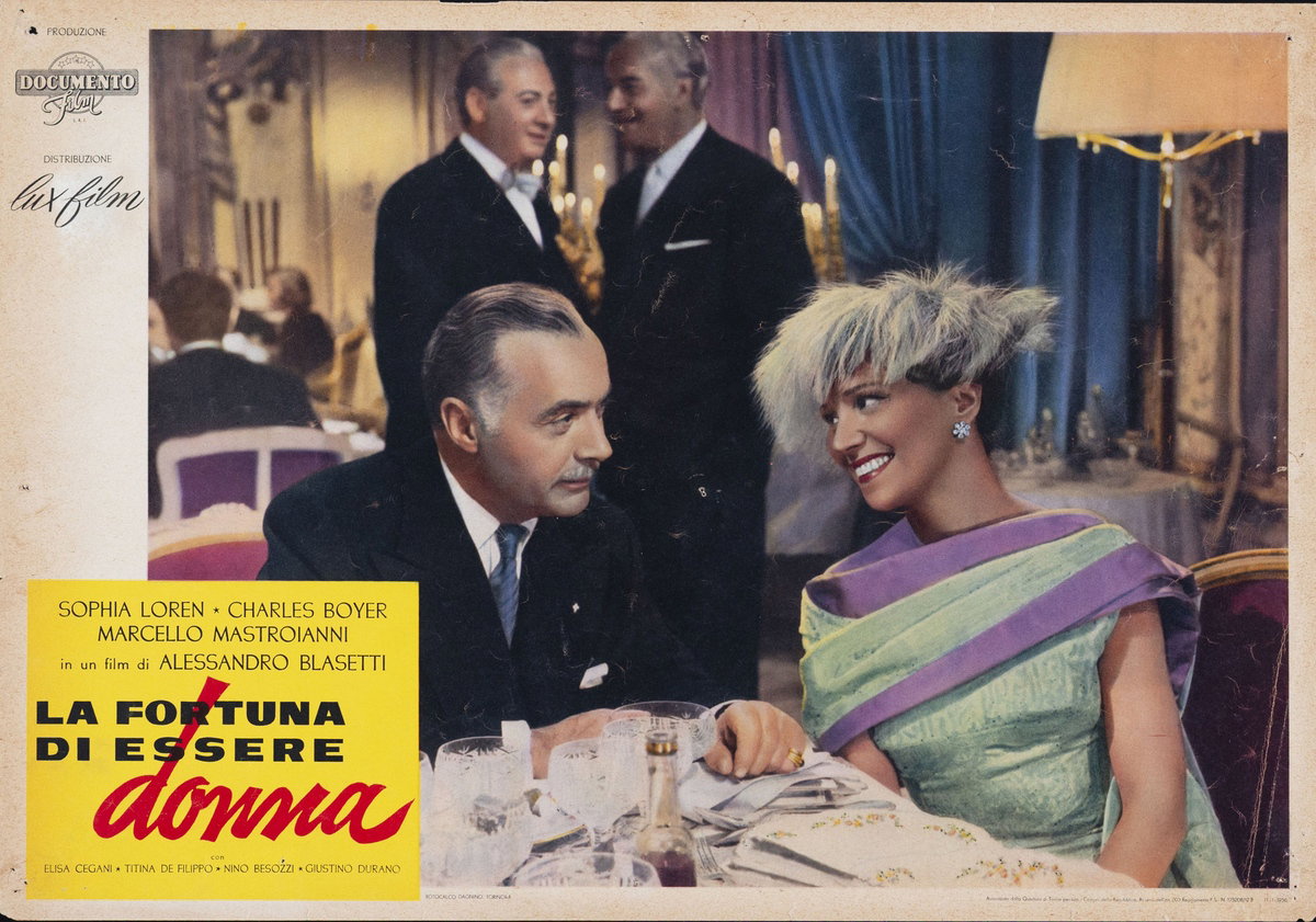 Lobby Card 2 for the film What a Woman! (1956)