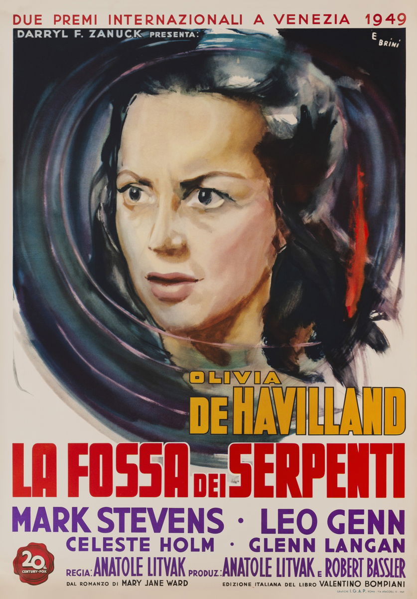 La fossa dei serpenti - Manifesto 1