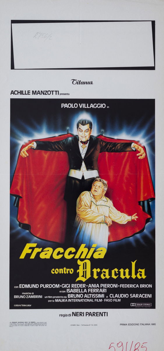 Fracchia contro Dracula - Locandina 1