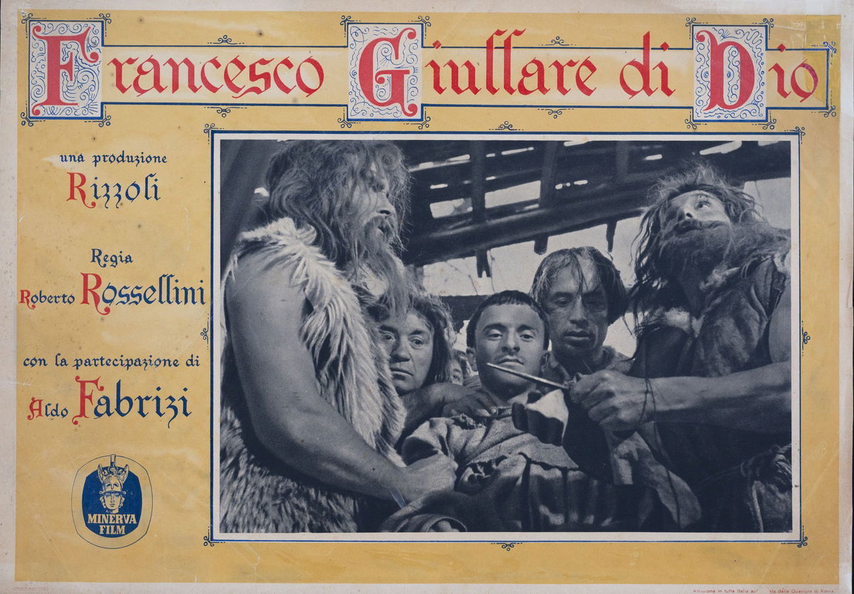 Francesco giullare di Dio - Fotobusta 1