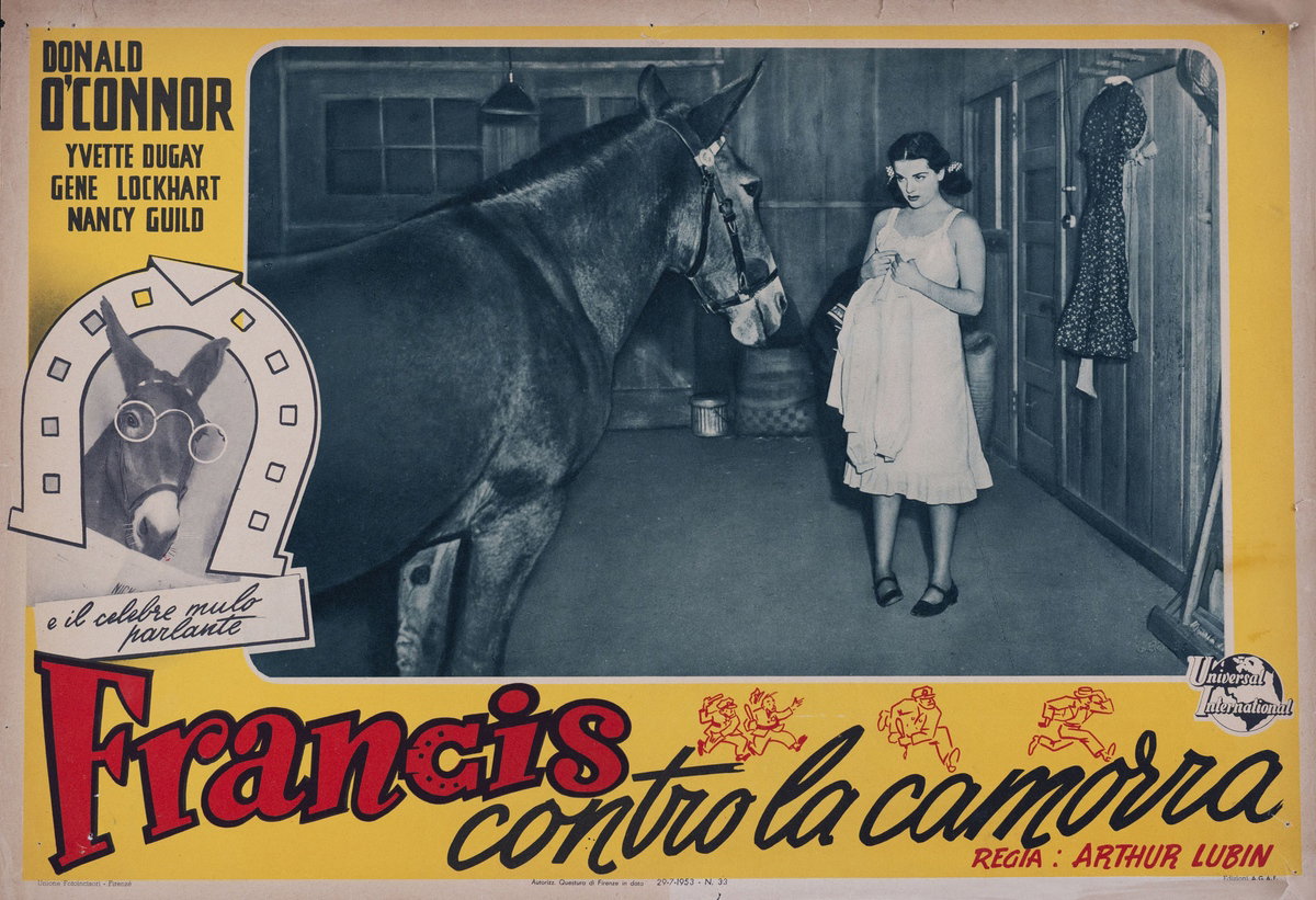 Fotobusta 8 per il film Francis contro la camorra (1953)