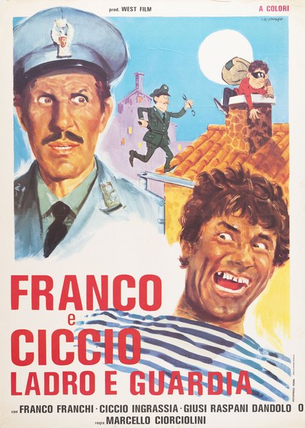 Franco and Ciccio... Robber and Cop