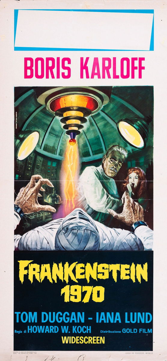 Frankenstein 1970 - Lobby Card 1
