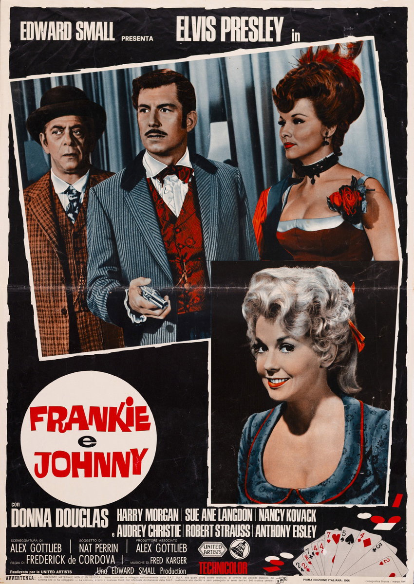 Fotobusta 2 per il film Frankie e Johnny (1966)
