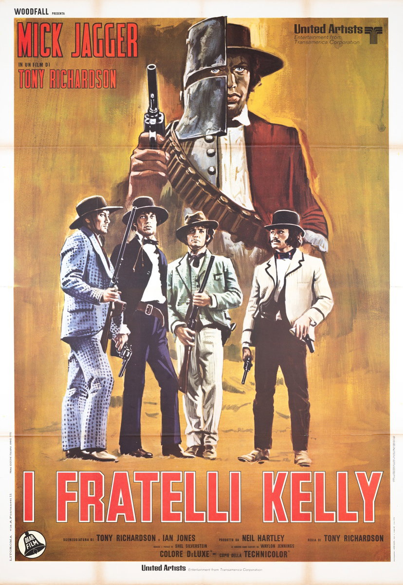 Manifesto 2 per il film I fratelli Kelly (1970)