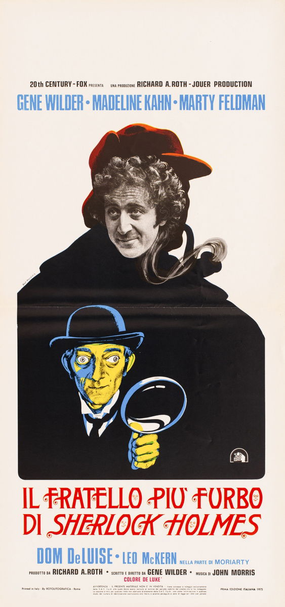 Il fratello più furbo di Sherlock Holmes - Locandina 1