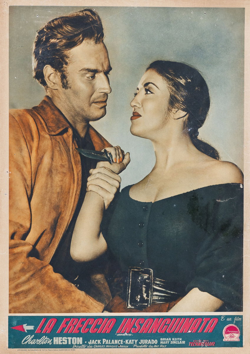 Fotobusta 2 per il film La freccia insanguinata (1953)