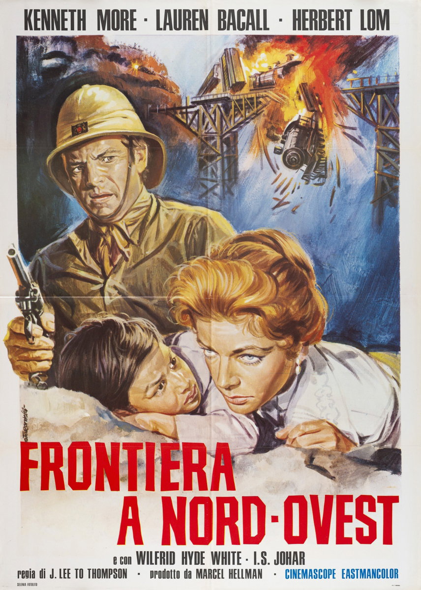 Poster 2 for the film North West Frontier (1959)
