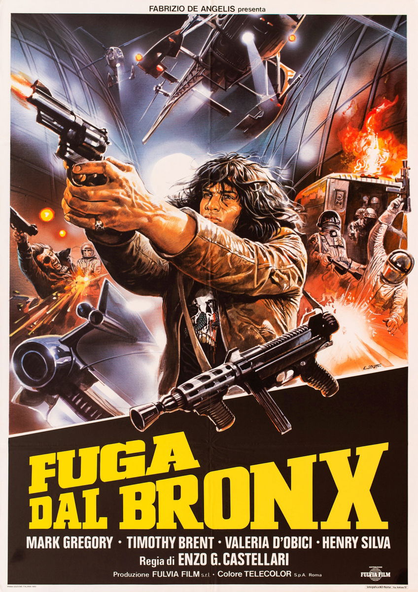 Fuga dal Bronx - Manifesto 1