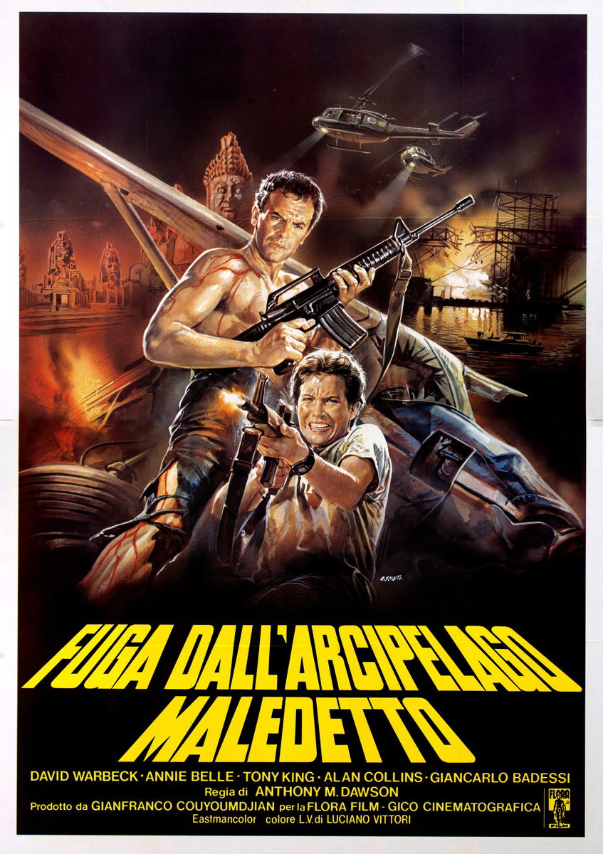 Fuga dall'arcipelago maledetto - Manifesto 1