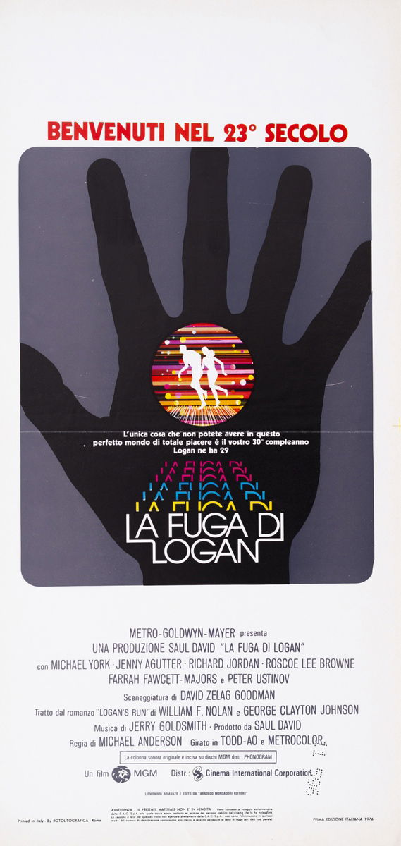 Logan's Run - Lobby Card 1