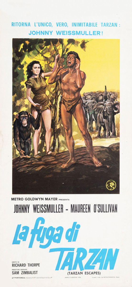 Tarzan Escapes - Lobby Card 1