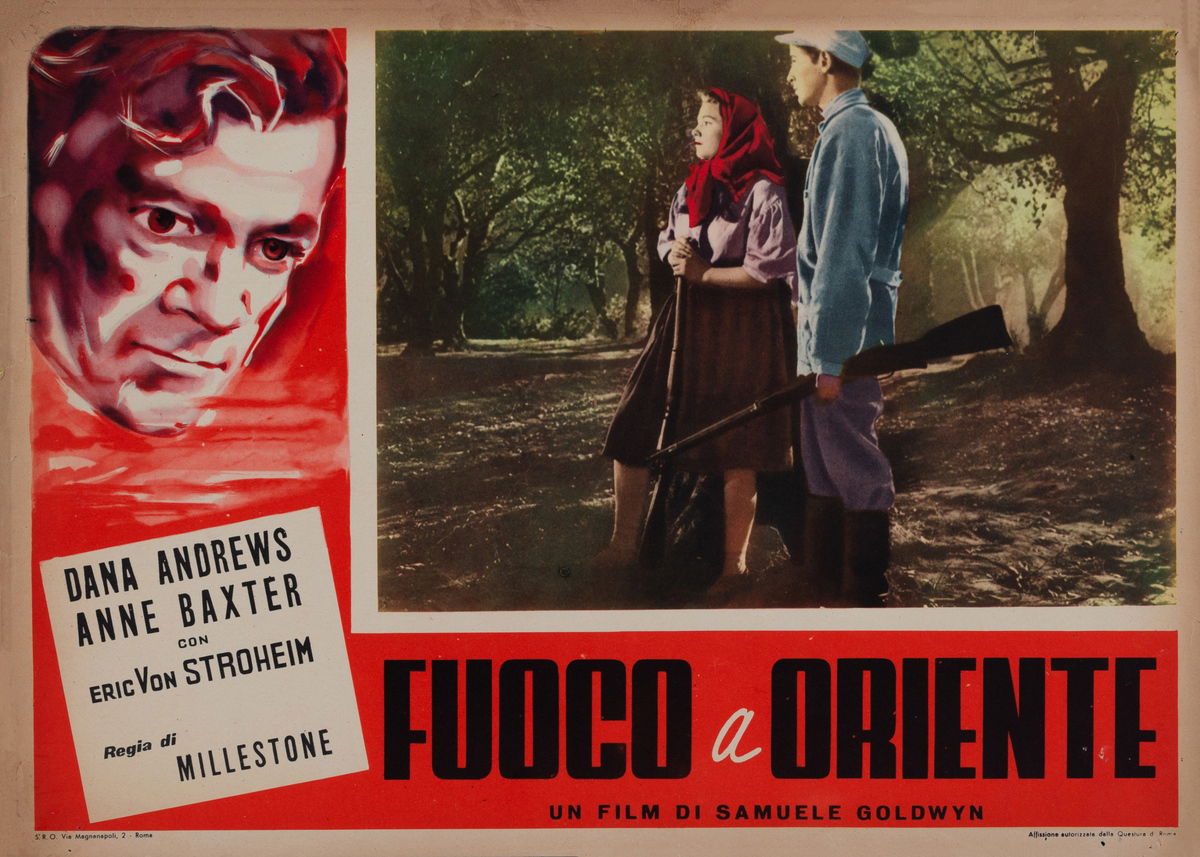 Fuoco a oriente - Fotobusta 1