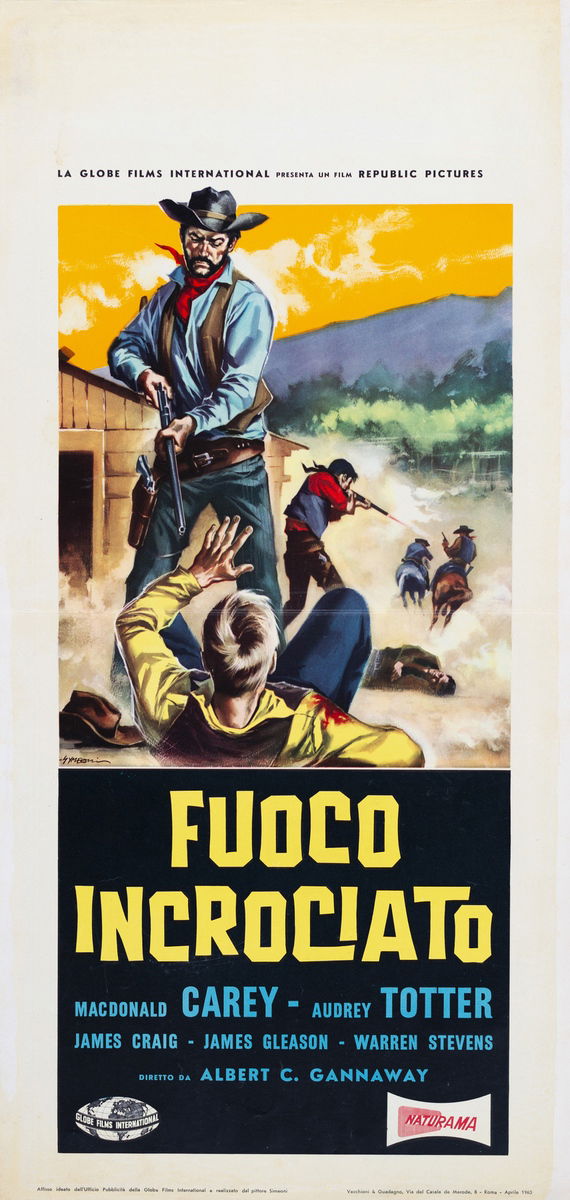 Man or Gun - Lobby Card 1